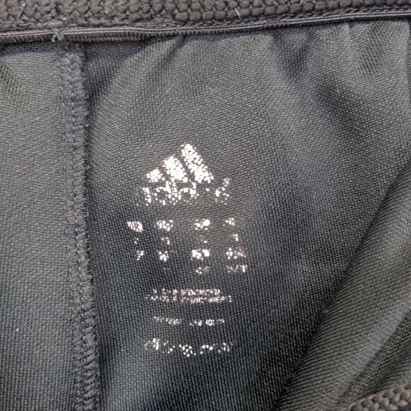 Adidas Men's Track Pants Black XL Drawstring Waistband Side Pocket Polyester - Picture 14 of 16